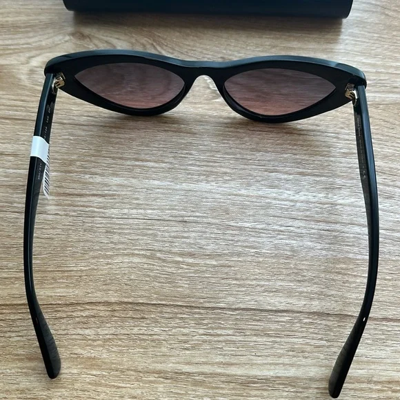 Brand New Miu Miu Sunglasses OMU 01VS 152146 55/19  PNK GRD Black Generic Case - Picture 10 of 11